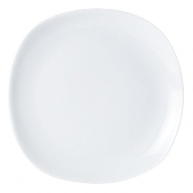 DPS Tableware Porcelite Square Plate 19cm/7.5