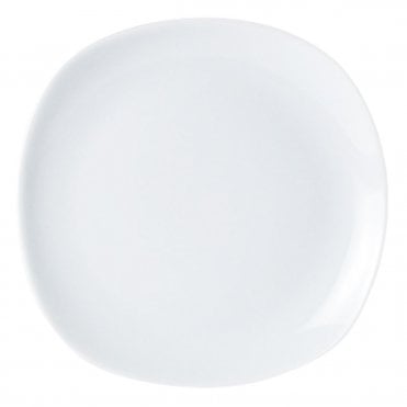 Porcelite Square Plate 25cm/10" (Box Of 6)
