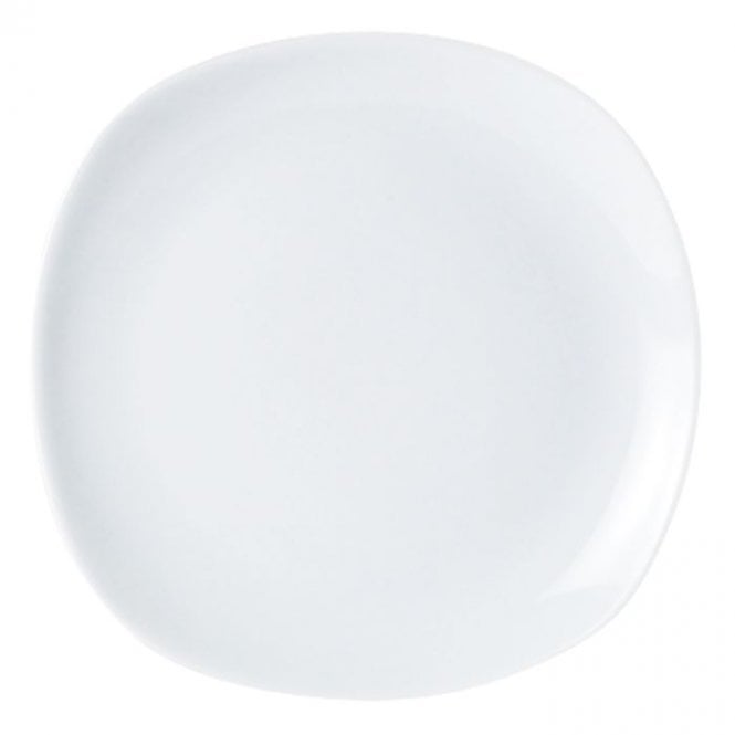 DPS Tableware Porcelite Square Plate 29/31cm (Box Of 6)