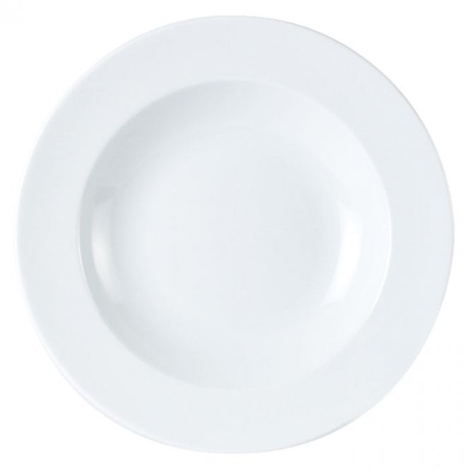 DPS Tableware Porcelite Traditional Pasta/soup Plate 23cm / 9.5