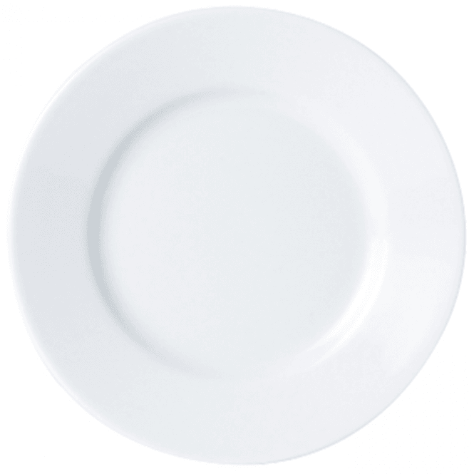 DPS Tableware Porcelite Winged Plate - 10.25