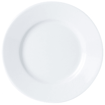 Porcelite Winged Plate - 10.25" (26cm) (Box Of 6)
