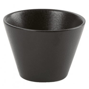 Seasons Conic Bowl 3.5" / 9cm - 7oz / 20cl Graphite (Box Of 6)