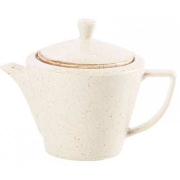 Seasons Conic Teapot 17.5oz / 50cl Oatmeal (Box Of 6)