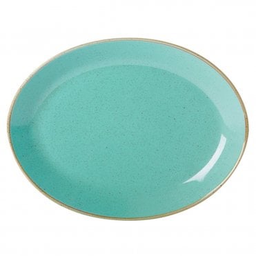 Seasons Oval Plate 12" / 30cm Sea Spray (Box Of 6)