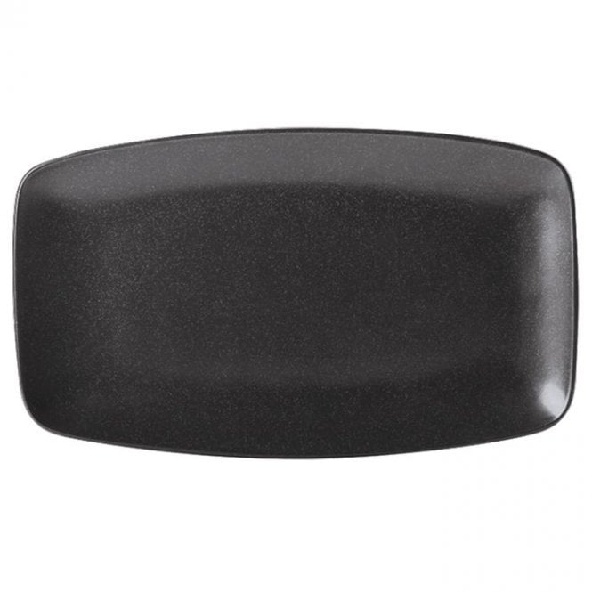 DPS Tableware Seasons Rectangular Plate 31 X 18cm Graphite (Box Of 6)
