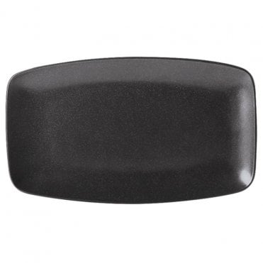 Seasons Rectangular Plate 31 X 18cm Graphite (Box Of 6)