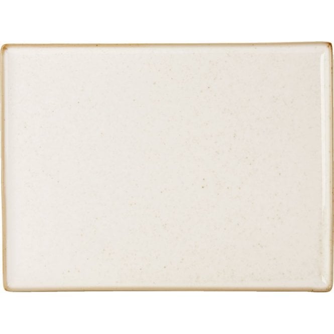 DPS Tableware Seasons Rectangular Platter 35 X 25 Cm Oatmeal (Box Of 6)