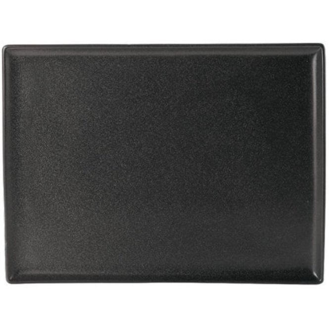 DPS Tableware Seasons Rectangular Platter 35 X 26cm Graphite (Box Of 6)
