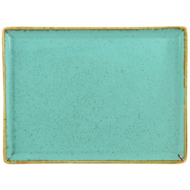 DPS Tableware Seasons Rectangular Platter 35 X 26cm Sea Spray (Box Of 6)
