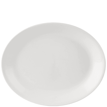Simply Tableware Oval Plate - 9.6 X 7.5" (24.5 X 19cm) (Box Of 6)