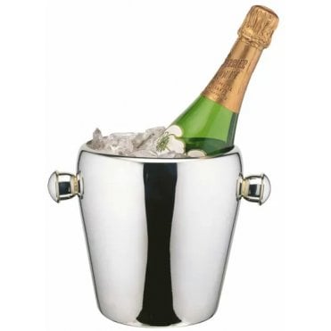 Champagne Cooler Stainless Steel Curved Design