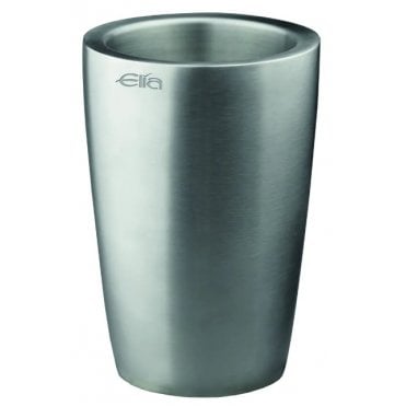 Curved Satin Insulated Bottle Cooler 10.5cm