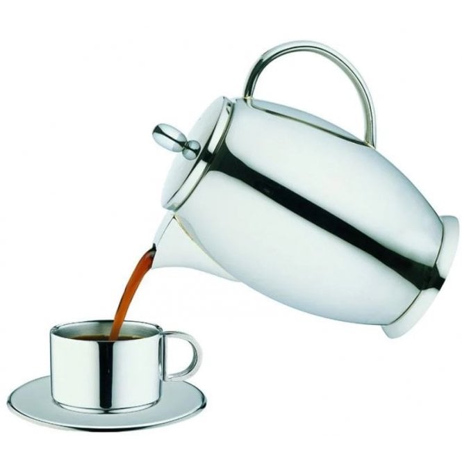 Elia Tableware Designer Tea/Coffee Pot - Stainless Steel - 0.4L