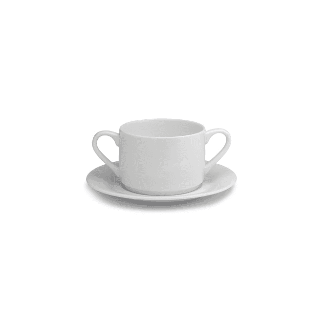Elia Tableware Glacier Soup Cup 22cl (Box Of 12)