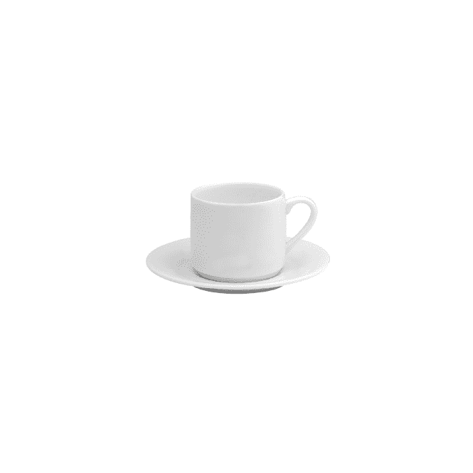 Elia Tableware Glacier Stackable Espresso Cup 100ml / 3.5oz (Box Of 12)