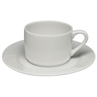 Glacier Stacking Tea Cup 240ml / 8.5oz (Box Of 12)