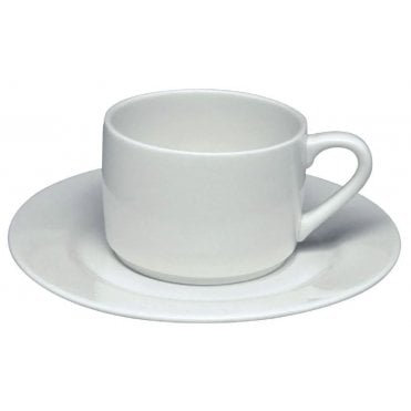 Glacier Tea Saucer 15.5cm / 6" (Box Of 12)