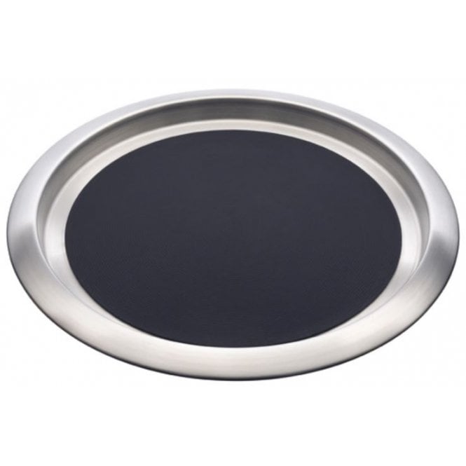 Elia Tableware Non-slip Stainless Steel Tray Round 410mm