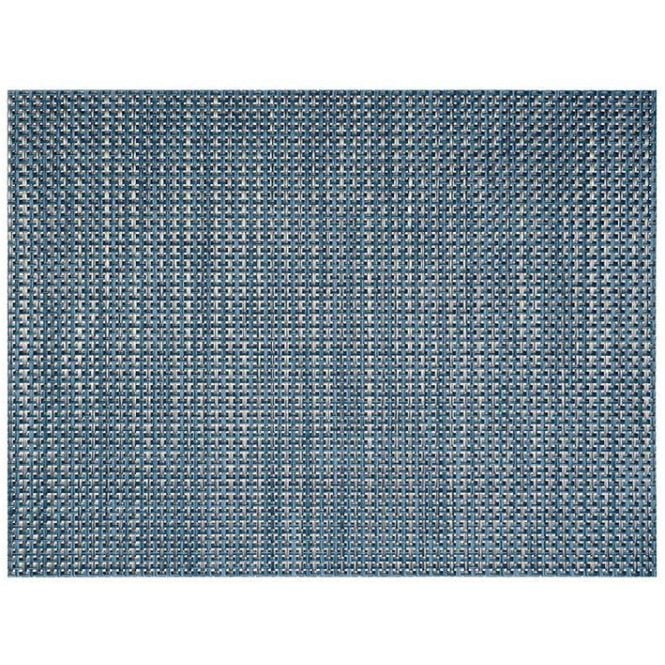 Front of the House Basketweave Mat - Indigo 16 x 12 (Box of 12)