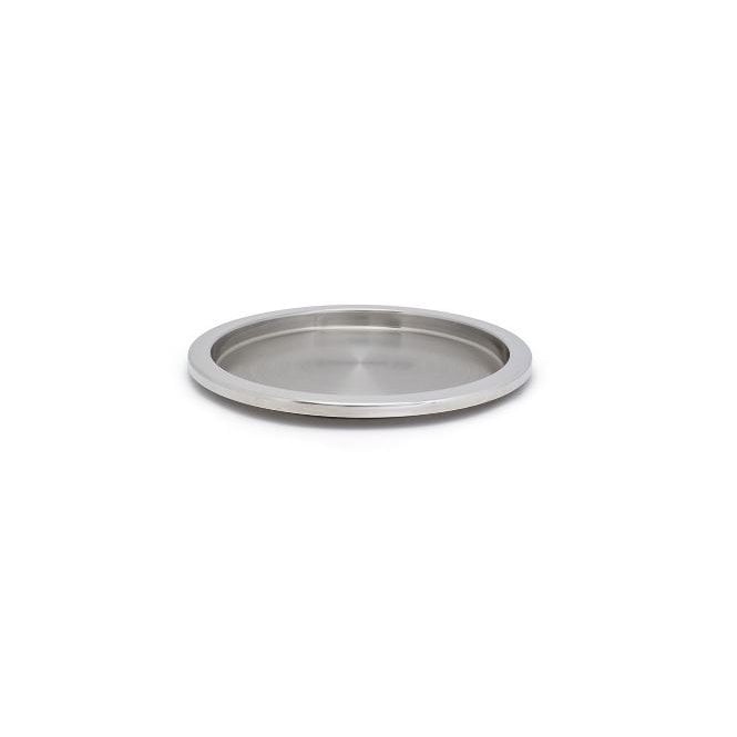 Front of the House Round Brushed Stainless Steel Tray 14