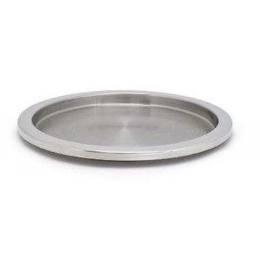 Round Brushed Stainless Steel Tray 14" / 35.5cm (Box of 4)