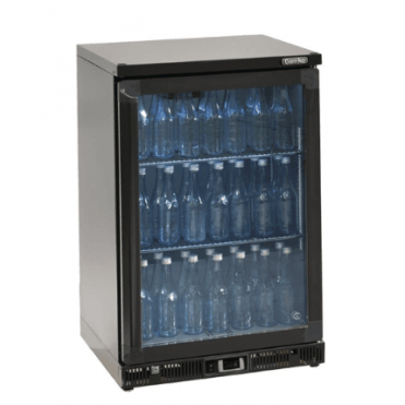 Gamko Bottle Cooler with Single Hinged Door 150Ltr Black