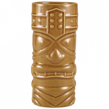 Brown Tiki Mug 40cl/14oz 16.5x7.5cm (Box Of 12)