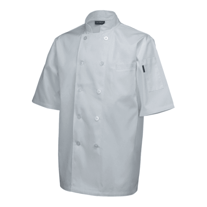 Genware Button Jacket Double Breasted Short Sleeve X-large