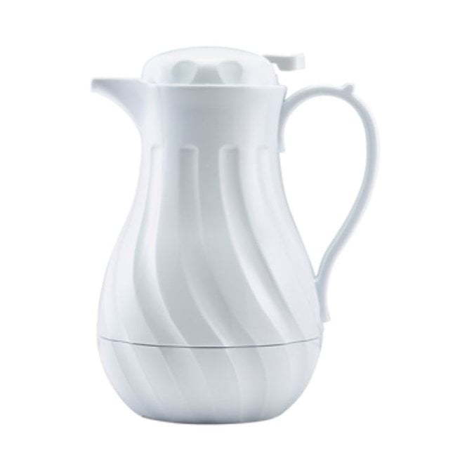Genware Coffee Server Insulated White 1.2L / 42.2oz