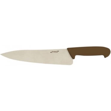 Cooks Knife 25cm / 10" Brown Handle