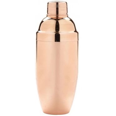 Copper Cocktail Shaker 3 Piece -50 Cl/17.5 Oz