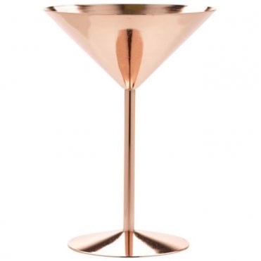 Copper Martini Glass 24cl/8.5oz