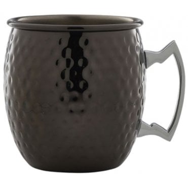 Gun Metal Barrel Mug 55cl / 19.25oz Hammered