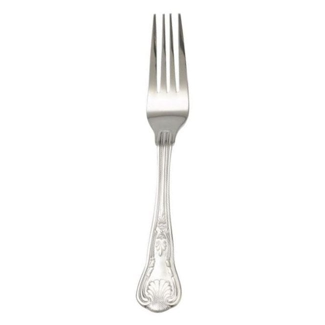 Genware Kings Dessert Fork 18/0 (Pack Of 12)