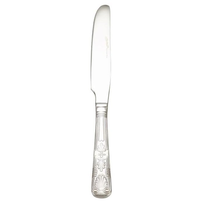 Genware Kings Table Knife Solid Handle 18/0 (Pack Of 12)