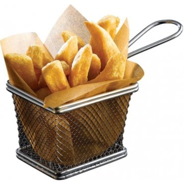 Mini Fry Basket 12.5x10x8.5cm Stainless Steel