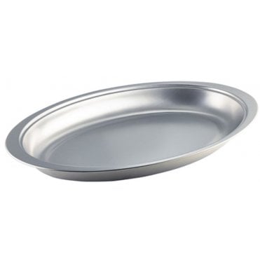 Oval Veg Dish (Stainless Steel) 50cm / 20"
