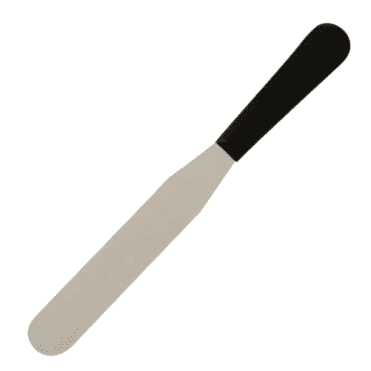 Palette Knife 20cm / 8" Black Handle