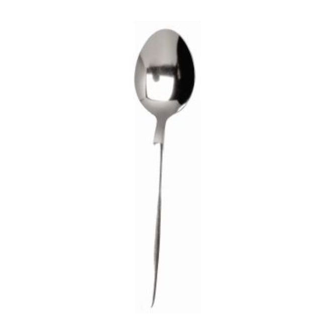 Genware Plain Coffee Spoon - Stainless Steel 18/0 (Pack Of 12)