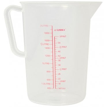 Plastic Measure Jug 2L / 70.5oz