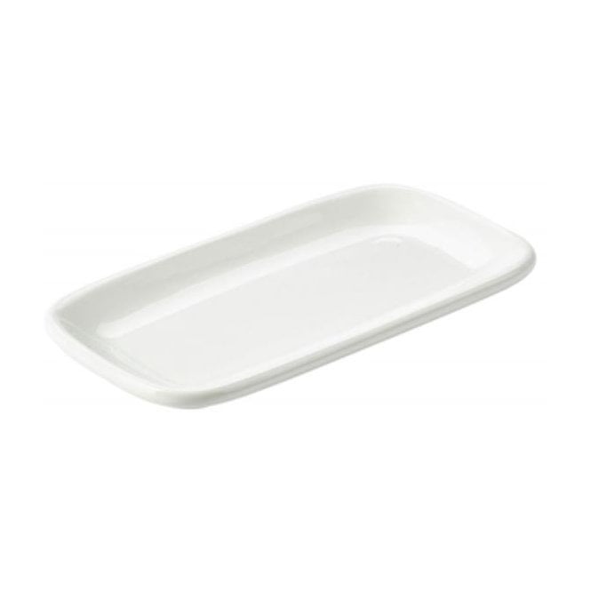 Genware Porcelite Rectangular Dish 19x10.5cm (Box Of 6)