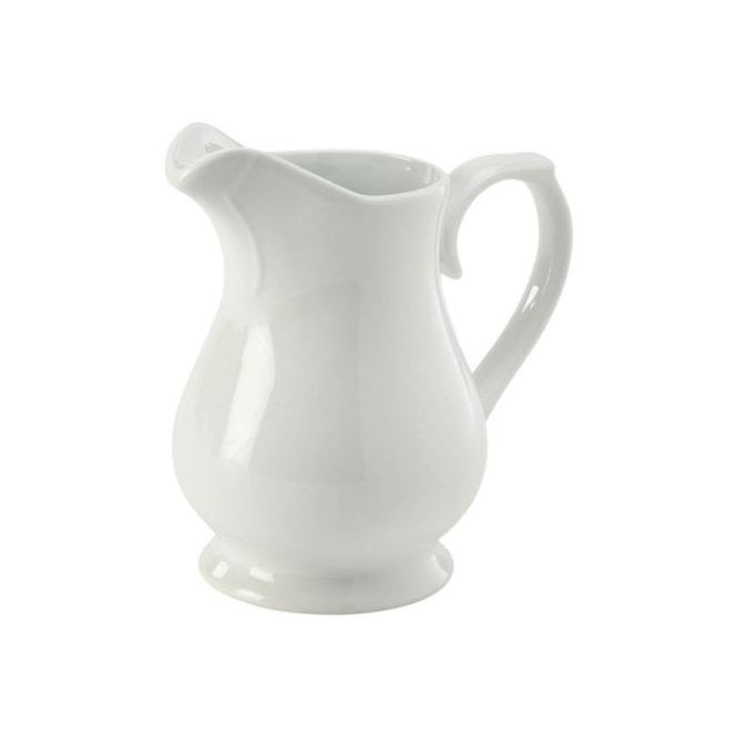 Genware Porcelite Standard Jug 10oz/284ml (Box Of 6)