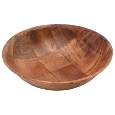 Pressed Wood Bowl 15cm / 6" (Box Of 12)