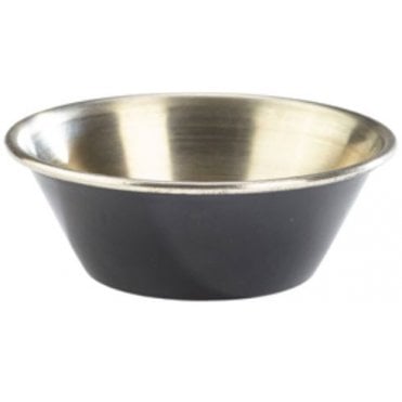Ramekin 1.5oz (43ml) Stainless Steel Black (Box Of 12)