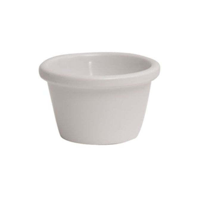 Genware Ramekin Plain White 6x4cm - 43ml/1.5oz Melamine (Box Of 12)
