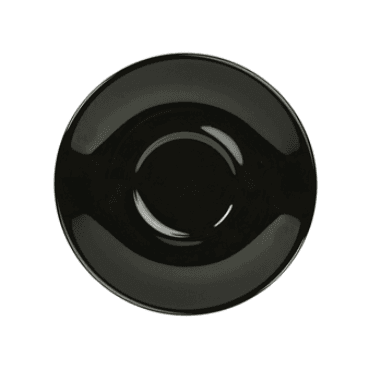 Royal Saucer - 5.5" / 13.5cm Black (Box Of 6)