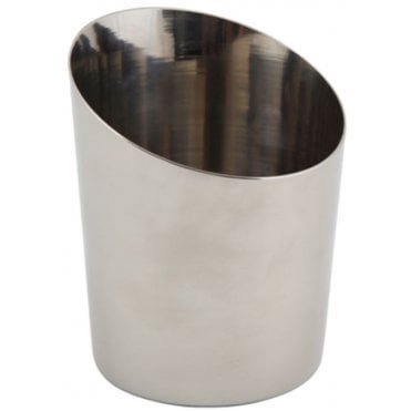Stainless Steel Angled Cone 11.6 X 9.5cm