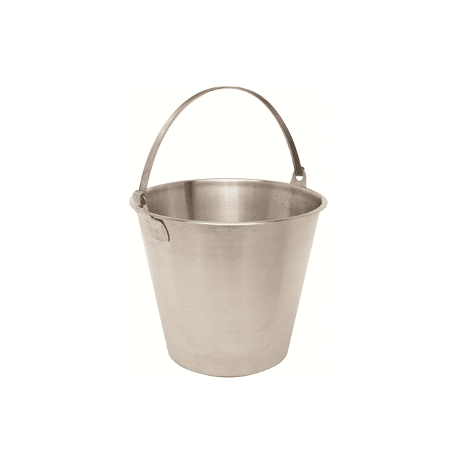Genware Stainless Steel Bucket 12L