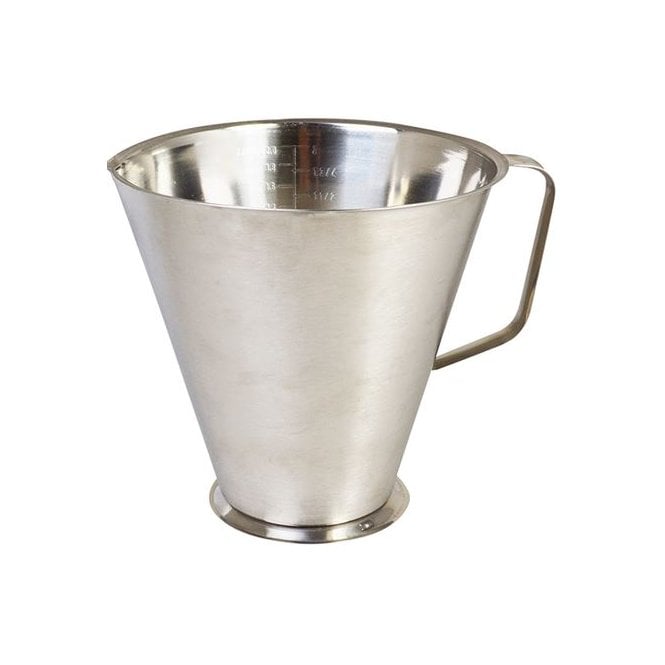 Genware Stainless Steel Graduated Jug 2.3L /80oz